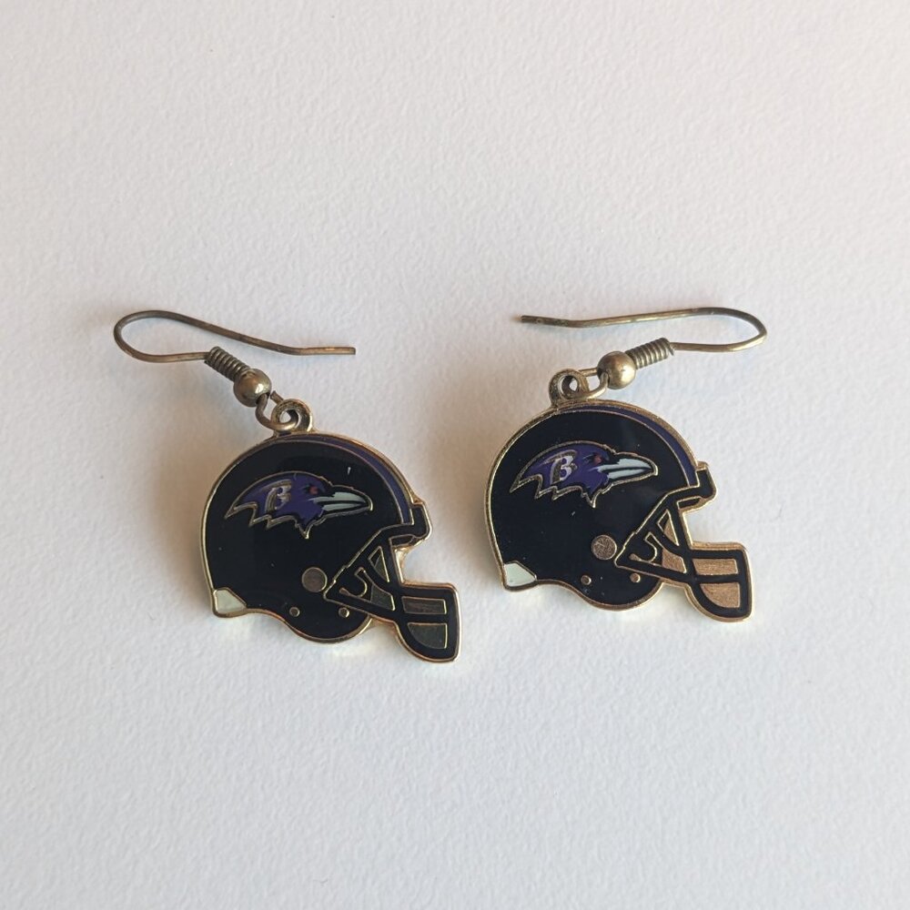 2/$15 - Baltimore Ravens earrings